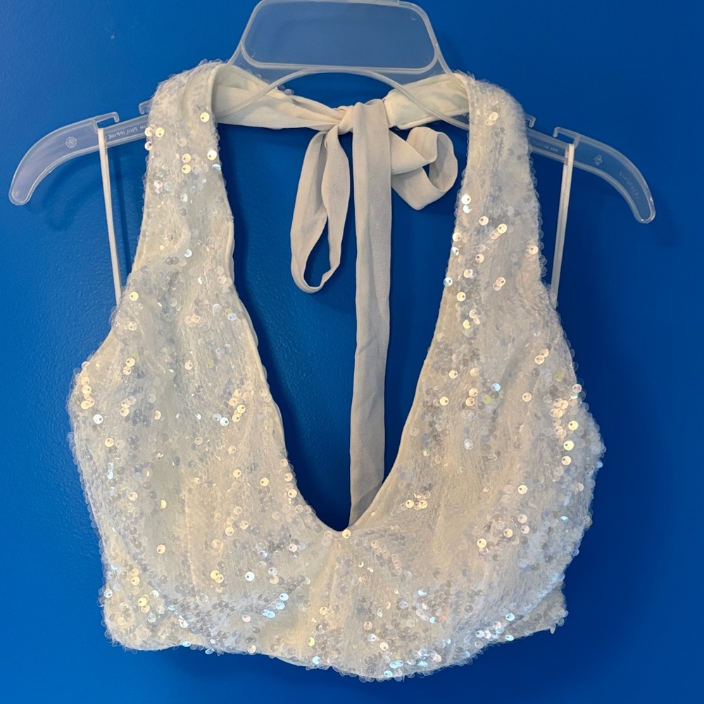 Zara Elegant Cream Top